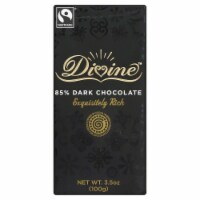 Divine 85% Dark Chocolate Bar Perspective: Main