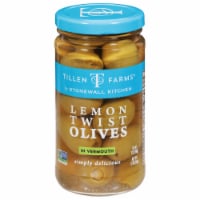 Tillen Farms® Lemon Twist Olives in Vermouth