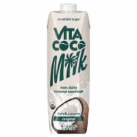 Vita Coco® Organic Coconut Non-Dairy Beverage Origional 33.8 oz Perspective: Main