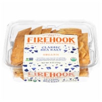 Firehook® Organic Mediterranean Sea Salt Artisan Baked Crackers Perspective: Main