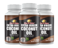 Rise-N-Shine Organic Coconut Oil-Extra Virgin 1000 mg
