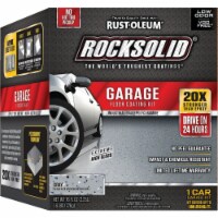 Rust-Oleum RockSolid Low VOC Garage Floor Coating Kit, Gray, 76 Oz. 60003