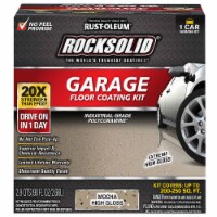Rust-Oleum 60009 RockSolid Polycuramine 1 Car Garage Floor Coating Mocha Kit