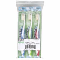 Doctor Plotka's Mouthwatchers Antimicrobial Toothbrushes with Flossing Bristles Family Pack