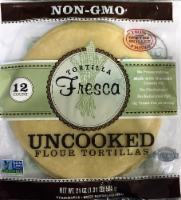 Tortilla Fresca Non-GMO Uncooked Flour Tortillas