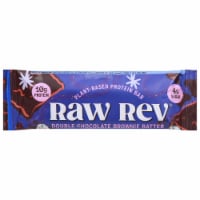 Raw Revolution Double Chocolate Brownie Batter Nutrition Bars Perspective: Main