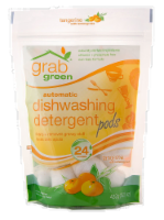 Grab Green Tangerine Lemon Dishwashing Detergent Pods