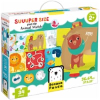 Suuper Size Puzzle Animal Match