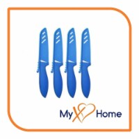 8 Blue Silicone Knife by MyXOHome (1, 2, 4 or 6 Knives) 4 Knives