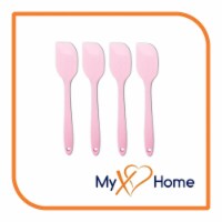 9.5 Pink Silicone Spatula by MyXOHome (1, 2, 4 or 6 Spatulas) 4 Spatulas