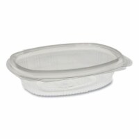 Pactiv PCT0CA910080000 12.5 x 10.31 x 23.44 in. 8 oz EarthChoice Plastic Hinged Lid Deli Cont