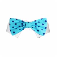 Pooch Outfitters PEBB-3XL Easton Bow Tie, Blue - 3XS