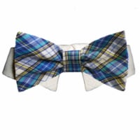Pooch Outfitters PIBT-XXL Issac Bow Tie, Blue - 2XL