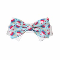 Pooch Outfitters PICB-XXL Ice Cream Bow Tie, Blue - 2XL