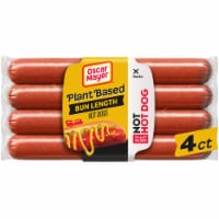 Oscar Mayer Bun Length Plant Based Not Hot Dogs Perspective: Main