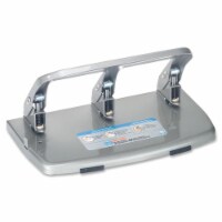 Carl Manufacturing  3-Hole Punch- 40 Sheet Capacity- Large Waste Tray- Steel
