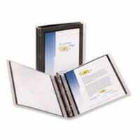 Avery Consumer Products Flexi-View Binder- 1in. Capacity- Letter- 11in.x8-.50in.- Black