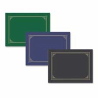 Geographics GEO47399 Certificate- Document Cover- 12-.50in.x9-.75in.- 6-PK Green