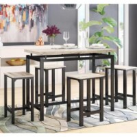 Dining and Kitchen Sets in Metal for Home or Office Use