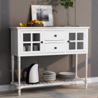 TV/Entertainment Furniture in Solid Wood for Home or Office Use