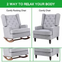 Accent Chairs in Fabric for Home or Office Use