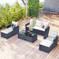 Patio Furniture Sets in Wicker for Home or Office Use