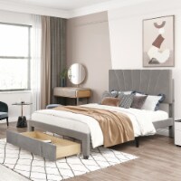 Beds in Velvet for Home or Office Use