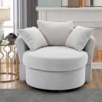 Accent Chairs in Linen for Home or Office Use