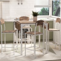 Dining and Kitchen Sets in Metal for Home or Office Use