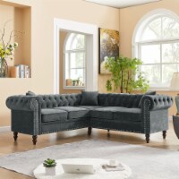 Sectionals in Velvet for Home or Office Use