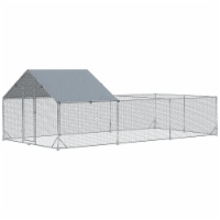 Simplie Fun Spacious Pet Playpen & Chicken Coop Safe & Secure Haven for Small Animals Perspective: Main