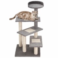 Simplie Fun Premium Cat Tree Haven Play, Scratch, and Rest for Happy Felines Perspective: Main