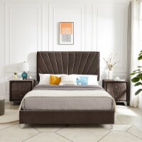Beds in Upholstered for Home or Office Use
