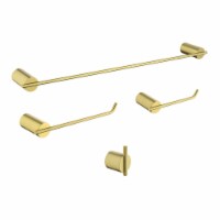 4 Piece Stainless Steel Bathroom Towel Rack Set Wall Mount