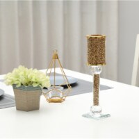 Candle Holder in Glass for Home or Office Use