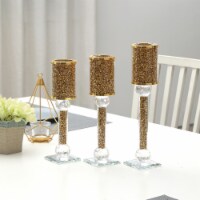 Candle Holder in Glass for Home or Office Use