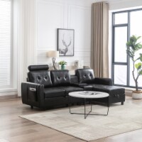 Sofas in PU Leather for Home or Office Use