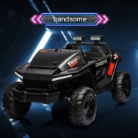 24V7A 200W*2 Super power Leather seat four-wheel shock absorber with high and low speed USB