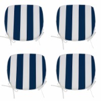 Outdoor Chair Cushions Seat Cushions with Straps, Patio Chair Pads for Patio Furniture Garden