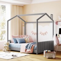 Beds, Frames & Bases in Velvet for Home or Office Use