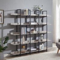Display/Shelving/Etageres in MDF+Steel for Home or Office Use