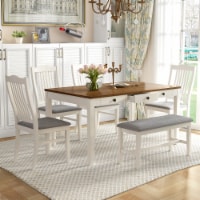 Dining and Kitchen Sets in Solid Wood for Home or Office Use