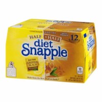 Snapple Diet Half 'N Half Tea 16 ounce 12 Bottles Perspective: Main