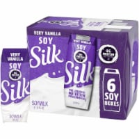 Silk Shelf-Stable Soy Milk Singles, Very Vanilla 8 oz., 6 Pack Perspective: Main