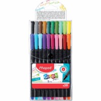 Maped Graph'Peps Felt Tipped Fine Point Pens - Assorted Colors Perspective: Main
