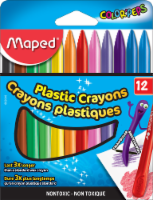 Maped Color'Peps Plasticlean Plastic Crayons Perspective: Main