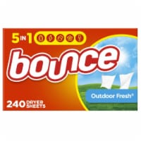 Bounce Dryer Sheets Outdoor Fresh Laundry Fabric Softener Sheets Perspective: Main