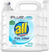 all Liquid Laundry Detergent, Free Clear for Sensitive Skin, 237 Fl Oz Perspective: Main