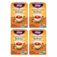 Yogi Soothing Caramel Bedtime Tea - 16 Bags - Calming Tea for Sleep Support Perspective: Main