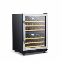 24 Inch Dual Zone (Built In or Freestanding) Compressor Wine Cooler, 44 Bottle Capacity